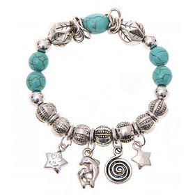 Turquoise Beads Bracelet Handmade Accessories Fashion Jewelry